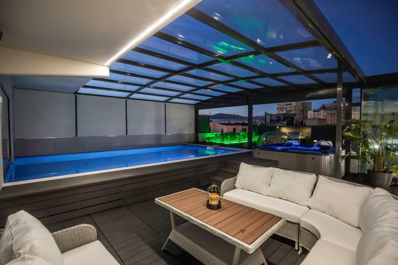 Zambelis Athens Penthouse Spa Exterior photo